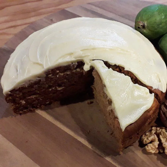 Feijoa and Wild Forest Honey Cake